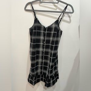 Forever 21 Black and White Mini Dress - S